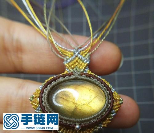 外圈加循環(huán)花紋方法
