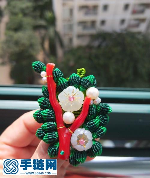 原創(chuàng)『花顏』胸針吊墜兩用教程（下）