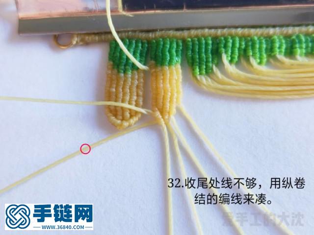耳墜—仿真葉子