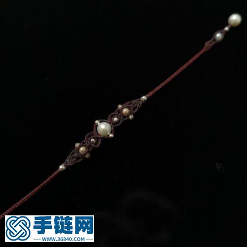 秀氣的單珠手鏈教程