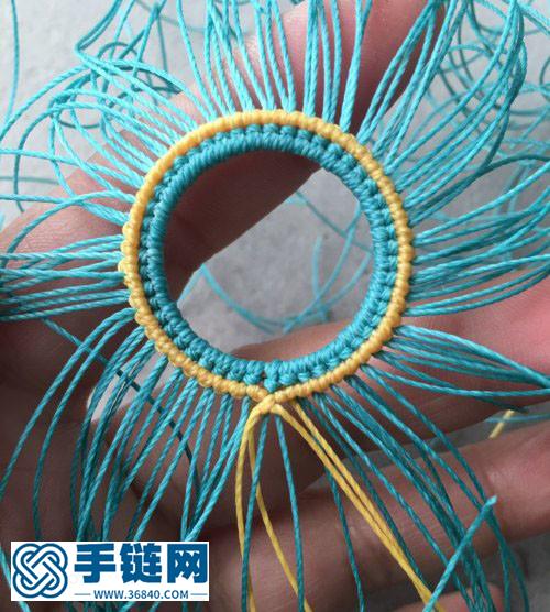 葵花吊墜（可以轉(zhuǎn)動(dòng)的）
