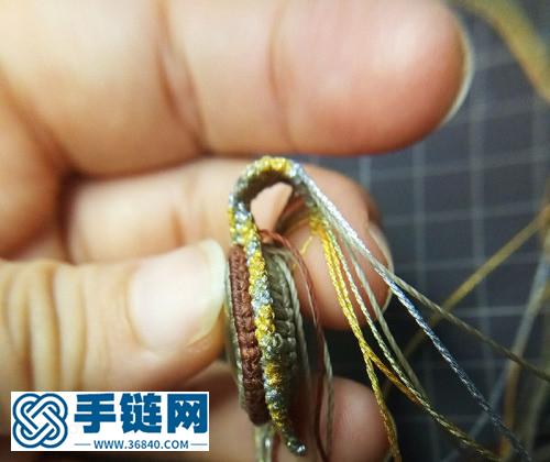 外圈加循環(huán)花紋方法