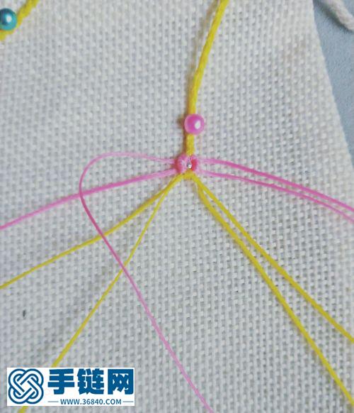 龍葵四股辮尾扣