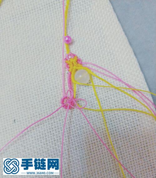 龍葵四股辮尾扣
