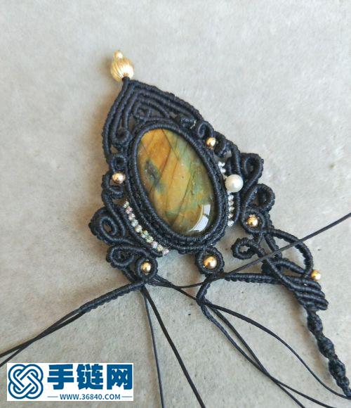 升麻包石項鏈繩