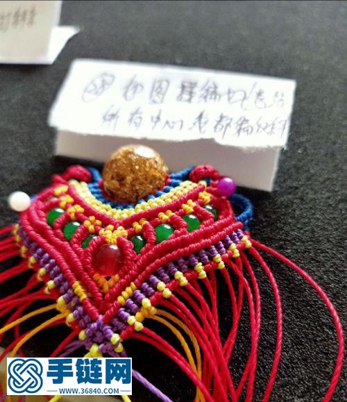 復式鳳冠花嫁編織教程，民族風花嫁