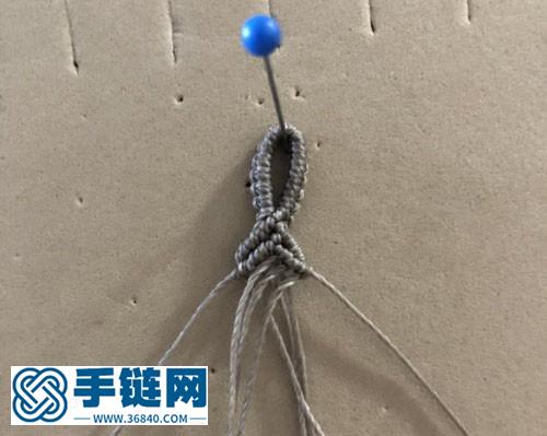 《鴛鴦》斜卷結(jié)手繩