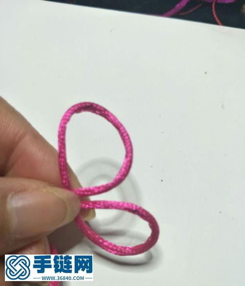 一款簡單百搭的朱砂平安扣項鏈繩