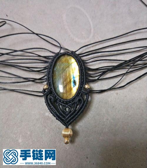 升麻包石項鏈繩
