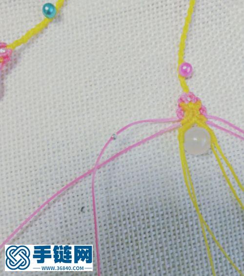龍葵四股辮尾扣
