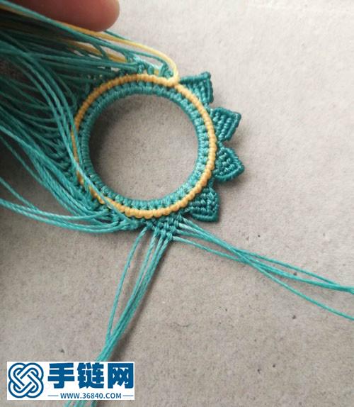 葵花吊墜（可以轉(zhuǎn)動(dòng)的）