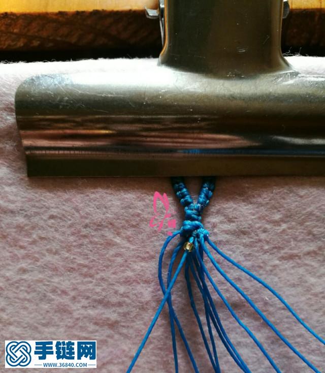 簡(jiǎn)單閃亮的立體手鏈