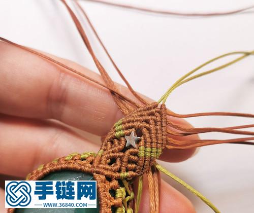 macrame包石頭拼色法
