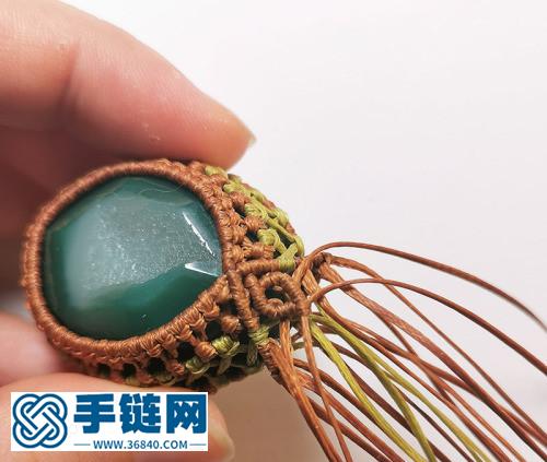 macrame包石頭拼色法