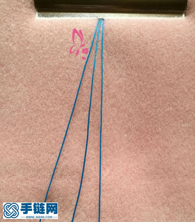 簡(jiǎn)單閃亮的立體手鏈