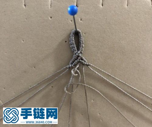 《鴛鴦》斜卷結(jié)手繩