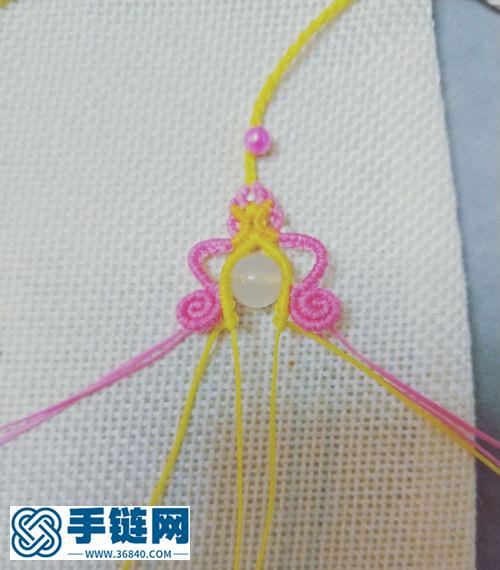 龍葵四股辮尾扣