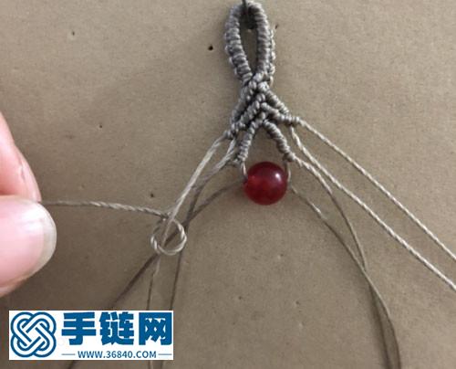 《鴛鴦》斜卷結(jié)手繩