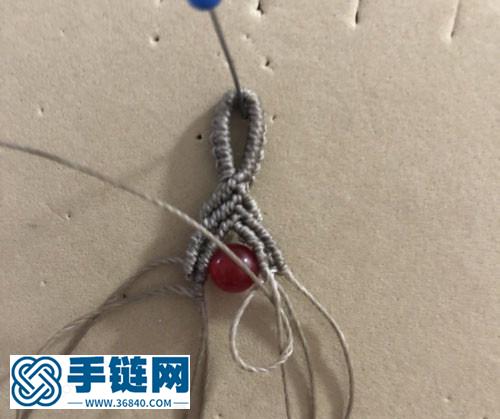 《鴛鴦》斜卷結(jié)手繩