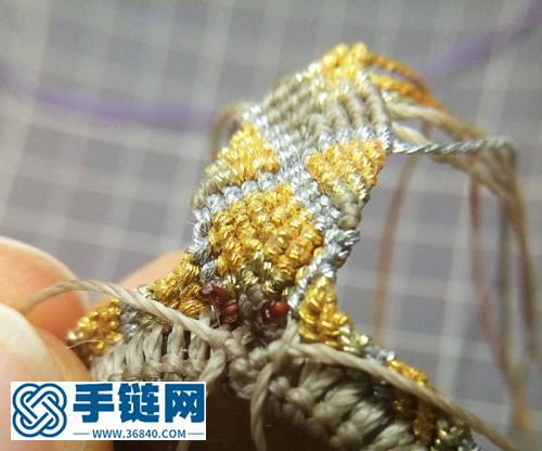 外圈加循環(huán)花紋方法