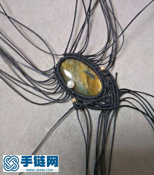 升麻包石項鏈繩