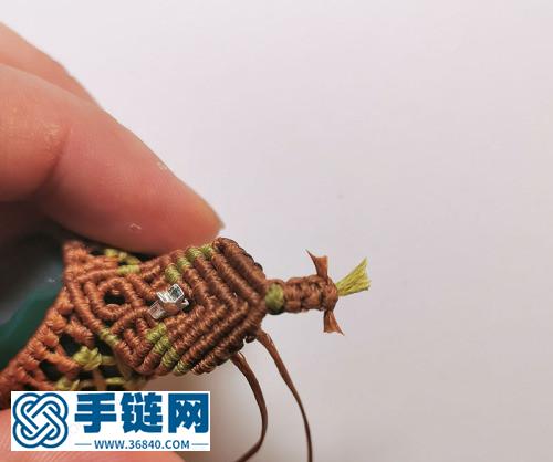macrame包石頭拼色法