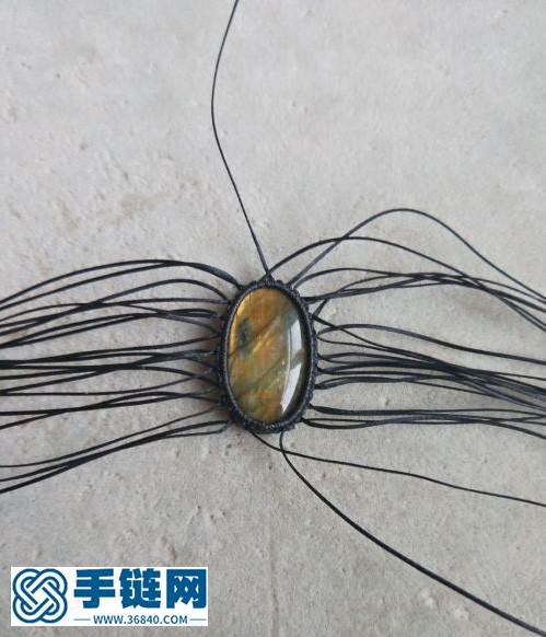 升麻包石項鏈繩