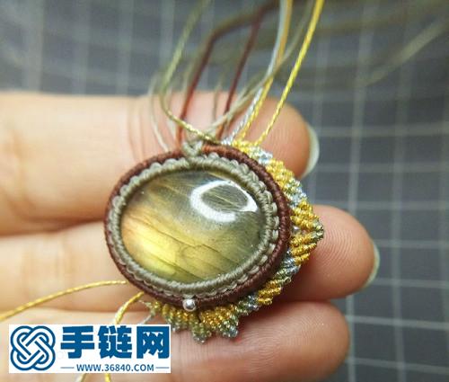 外圈加循環(huán)花紋方法