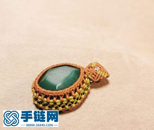 macrame包石頭拼色法