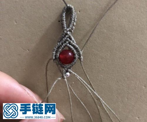 《鴛鴦》斜卷結(jié)手繩