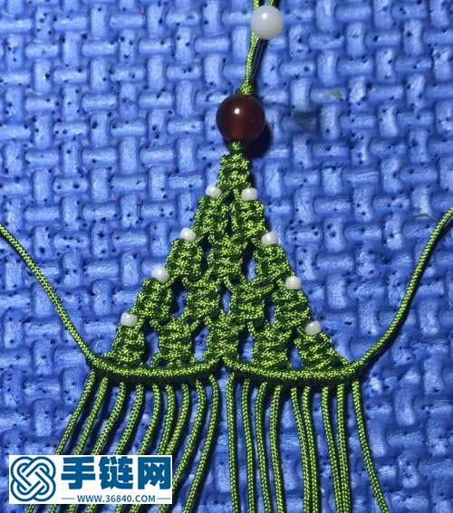 簡易圣誕樹小掛件