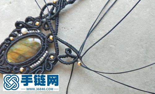 升麻包石項鏈繩