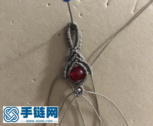 《鴛鴦》斜卷結(jié)手繩