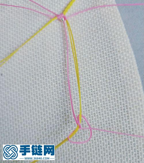 龍葵四股辮尾扣