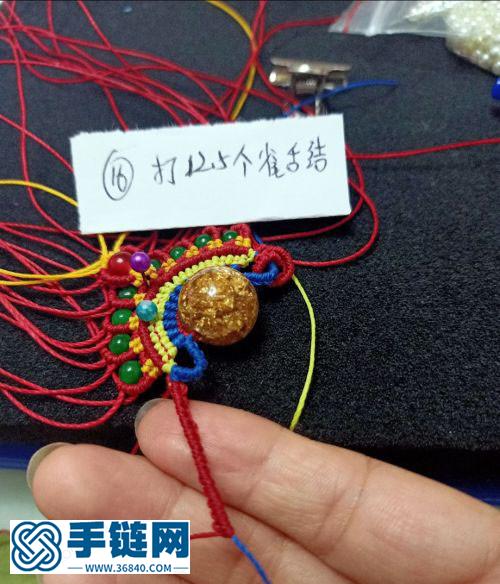 復式鳳冠花嫁編織教程，民族風花嫁