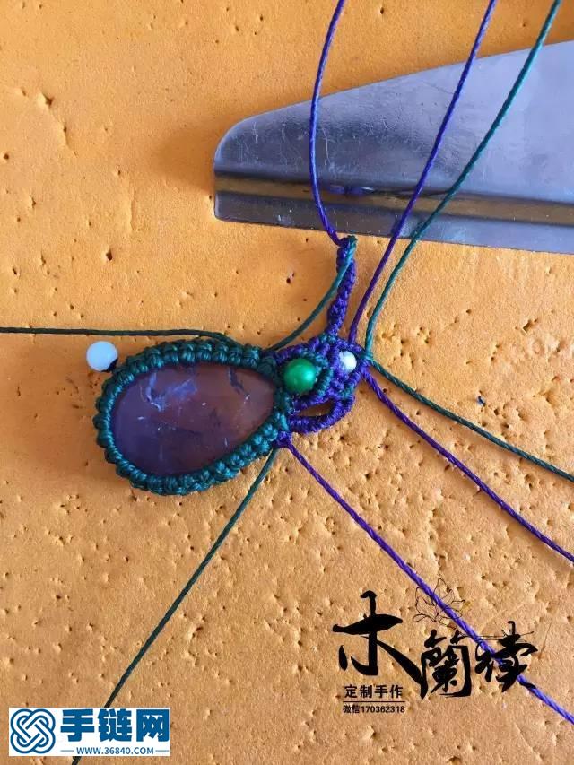 “淺夏”紫晶手鏈教程