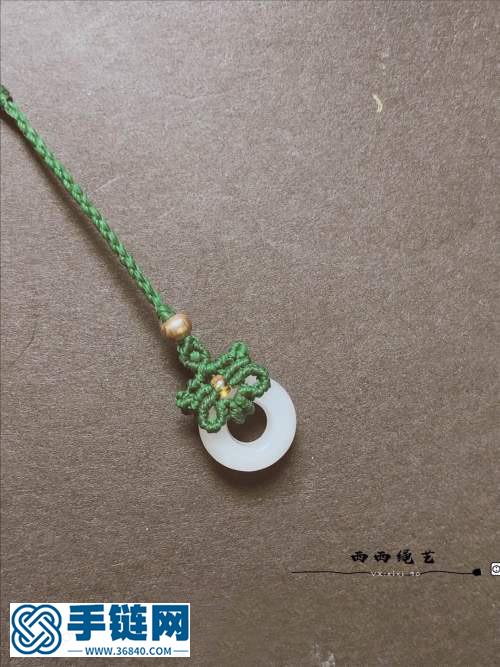 甜甜圈耳墜