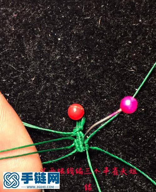 甜甜圈耳墜