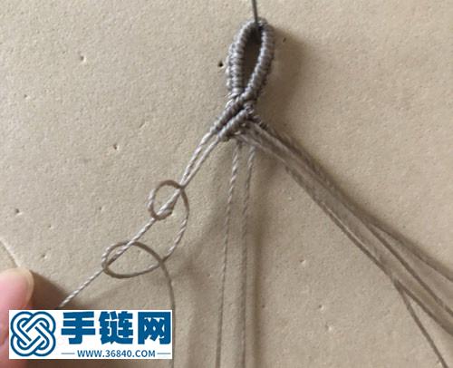 《鴛鴦》斜卷結(jié)手繩