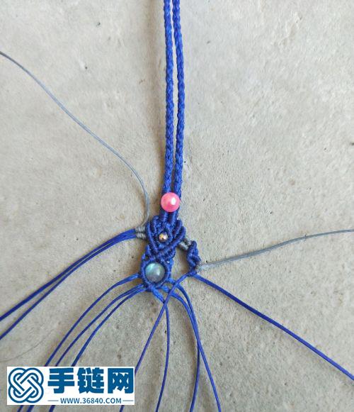 遠(yuǎn)志項鏈繩尾扣