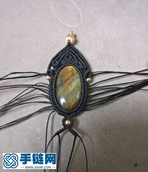 升麻包石項鏈繩