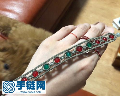 《鴛鴦》斜卷結(jié)手繩