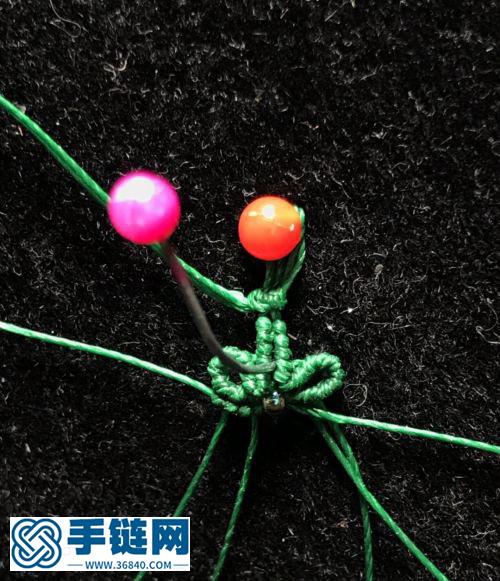 甜甜圈耳墜