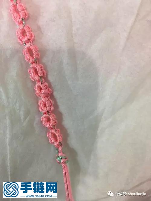親子桃花手鏈