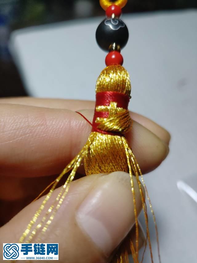 挑字流蘇小掃把金掃帚