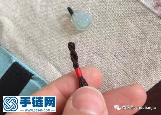 同心結手鏈編法