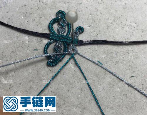 蝴蝶扣頭小掛件
