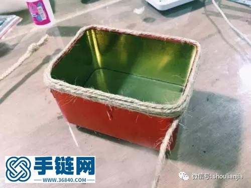 麻繩小籃子