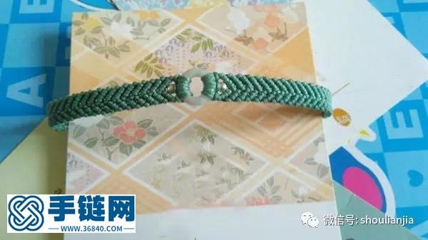 中國結之清新玉環手鏈