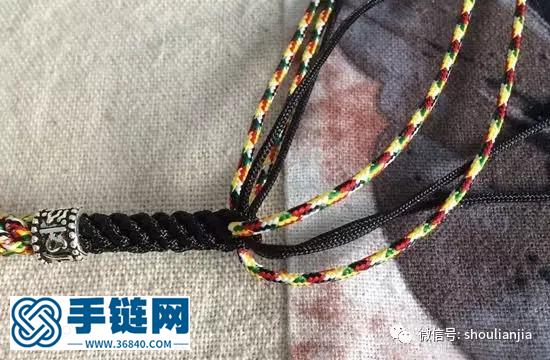中國結之五彩六字真言手鏈